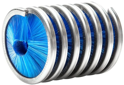 Wdbild Stainless Steels Nylon Rope Cord Brush For Rock Climbing Rope Brush Cleaning Brush Rope Portable Wash Rope Tools