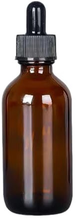 Qsvbeeqj Práctica botella dispensadora de vidrio ámbar de 15 ml a 500 ml, diseño a prueba de fugas para lociones, desinfectantes, almacenamiento de cosméticos