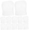 VALICLUD 20 Piezas Gorro Desechable para Chef Paquete de Cómodo y para Restaurantes y Panaderías Gorro de Cocina Profesional de Usar y Desechar