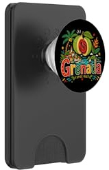 Hand Drawn Grenada Travel Souvenir Landmark Gift PopSockets PopWallet for MagSafe
