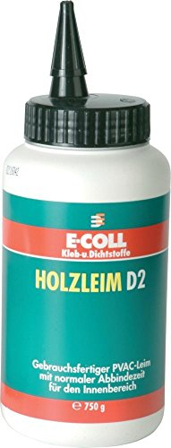 Holzleim D2 750g Flasche E-COLL | 4317784313469