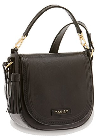 The Bridge Pearldistrict - Schultertasche Leder 23.5 cm black