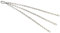 KAMERO Edelstahl V4A, Set Grillrost Aufhängung, für 90 cm Roste, 3 Ketten 110cm, rostfrei