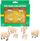 Toyland® Packung mit 6 Tierfiguren im Maßstab 1:32 für Schafe und Lämmer - The Farm Collection - Sammelbare Tierfiguren