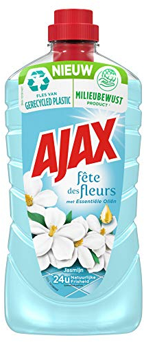 Ajax detergente multiuso – Fete de Fleur Jasmin – Confezione da 8 (8 x 1 litri)