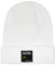 Alpha Industries Unisex Label Beanie-Mütze, White, Talla Única