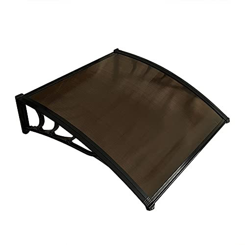 Door Window Awning Canopy, Polycarbonate Cover Front Door Outdoor Patio, UV Rain Snow Protection Shelter,
