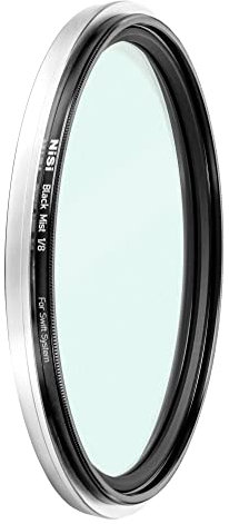 NiSi - 77mm Swift Black Mist 1/8 for NiSi Swift System, Light Diffuser Filter, Soft, Dream-Like Effect, Thread-Less Filter, Friction Mounted Press-On Filters, Optical Glass, Waterproof Nano Coating