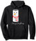 Der Weihnachtsmann als Schneemann mit Schal Pullover Hoodie
