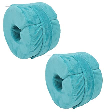 Knöchelkissen, Fußhebekissen, Bequemer Stützschwamm, Abnehmbar, 2 Stück für ältere Knöchelverletzungen