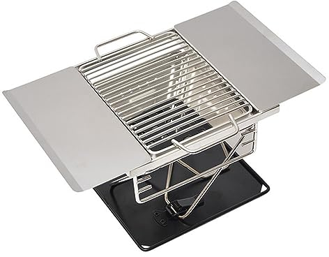 esmen Barbecue-Holzkohlegrill Dickes Luxus-Grillregal, Barbecue-Grill im koreanischen Stil, Grillofen für Picknick-Camping Stand-Up-Propangrill