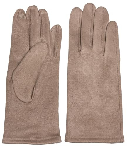 Caspar GLV013 klassisch elegante uni Damen Handschuhe