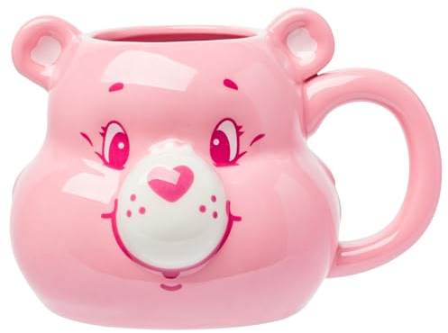 Silver Buffalo Care Bears Keramiktasse in 3D-Form mit Cheer Bear, 590 ml