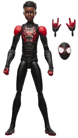 Marvel Legends Series Miles Morales, Action-Sammelfigur zu Spider-Man: A New Universe (15 cm)