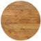 vidaXL Tischplatte, Holzplatte für Tisch Esstisch Couchtisch, Ersatztischplatte Rund, Massivholzplatte, Ø 90x3,8cm Massivholz Mango