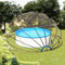 Willood Pool-Kuppel 559x275 cm