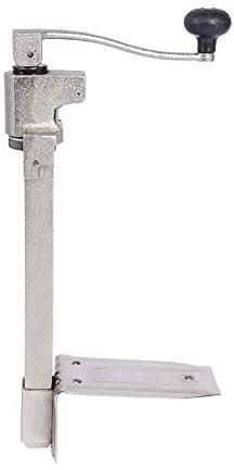 Apriscatole Commerciale, Apriscatole Industriale Robusto, Apriscatole Tavolo con Base in Acciaio Rivestito e Morsetto Banco per Casa, Cucina, Ristorante