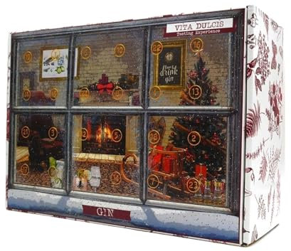 Gin Adventskalender Klassik Edition 9 - Vita Dulcis - 24x0,02l (Weihnachtlich)