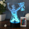 Optechvisual Personalisierte Fußball Lampe mit Pokal Design – LED Nachtlicht mit Name & Zahl – Geschenk für Fußballer, Jugendliche & Erwachsene – Tischlampe & Deko fürs Zimmer