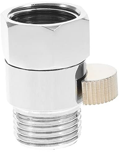 Gadpiparty Duschkopf Absperrventil Wasserstop Absperrhahn Handbrause Adapter Badezimmer Zubehör Wasserflussregler Einfach Installierbar Langlebig