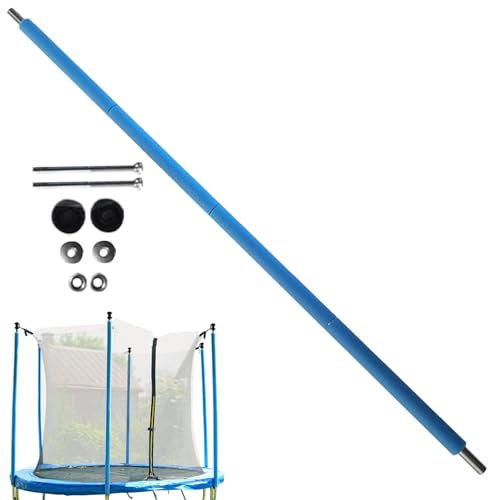 Trampolin Netzstangen Komplett-Set Trampolin Stangen Ersatz Mit Schaumstoffhülle, Ersatzteil Für Gartentrampolin, Trampolinzubehör Für Reparatur Von Trampolinen 1,76 M/1,96 M
