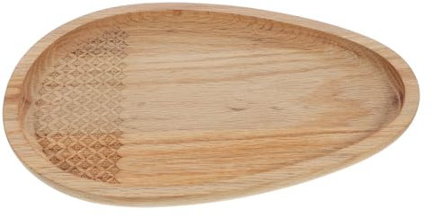 GRIRIW Plateau Oval Plat De Service Pour Apéritifs Fruits Et Snacks Pour Décor De Table Et Repas Plein Air