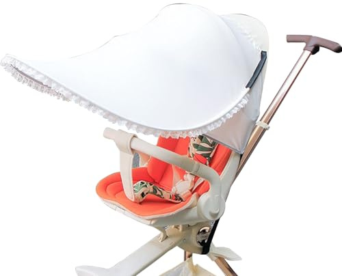 Protection Solaire Pour Poussette Protection Solaire Pour Accessoires De | Extensible Ajustable Anti UV Pliable Siège Auto Accessoire Été