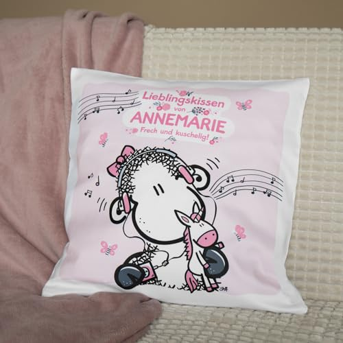 Sheepworld Kissen »Lieblingskissen von ...« (Rosa)
