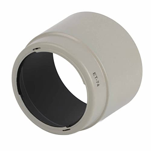 ACOGEDO ET-74 Reversibler Kamera-Gegenlichtblende-Schattenschutz für EF 70-200 Mm F/4L is USM-Objektiv mit Mattem Finish, Reflektiert Kamera-Gegenlichtblende