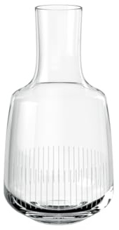 Villeroy & Boch Afina Wasserkaraffe/Saftkrug, Maße: ca. 245 mm, Volumen ca. 1200 ml, Kristallglas, spülmaschinengeeignet, Karaffe für Wasser und Getränke