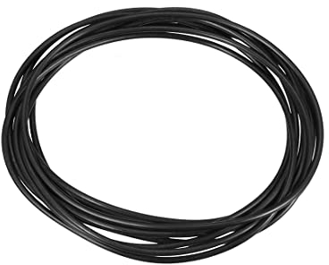 sourcing map Packung mit 10 Stück O-Ringe metrische Dichtungsringe aus Nitrilkautschuk Gummi 115mm AD 108,8mm ID 3,1mm Breite