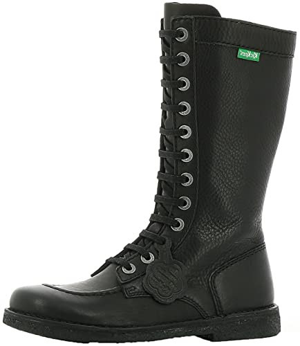 Kickers Meetkiknew, Stivaletti Biker Donna, Nero Noir Sem Noir Perm 82, 37 EU