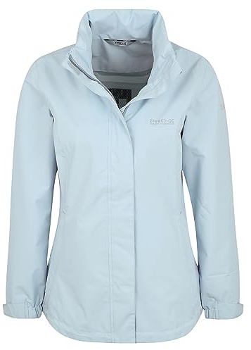 PRO-X elements Damenjacke ELIZA I Damen Regenjacke mit verschweißten Nähten, Schirmkapuze & Smartphone-Tasche I Atmungsaktiv I Wasser- & winddicht