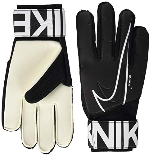 Nike Unisex Goalkeeper Match Fußballhandschuhe, Black/White, 6