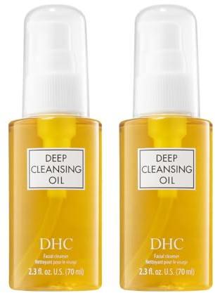 DHC Tiefenreinigungsöl, klein, 2 Stück, Gesichtsreinigungsöl, 70 ml x 2