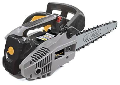 Alpina Motosierra de gasolina APR 25 C (10)'', Para la corte de madera, Barra de corte 25 cm (10''), Motor de gasolina 25.4 cc, 900 W, Velocidad de la cadena 18 m/s, Bomba de aceite regulable