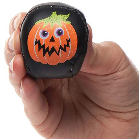 Baker Ross AX227 Weiche Bälle für Halloween-Party, 6 Stück, Mini-Halloween-Stressbälle für Kinder