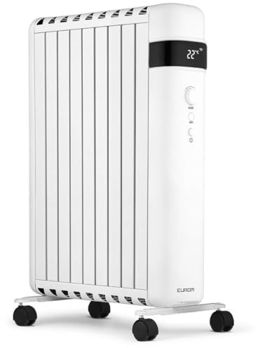 Eurom RAD 2000 Oilfree Wifi Ölfreie Konvektorheizung, 2000W, Thermostat, Timer, Kippschutz (363913)