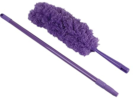 Plumero de Microfribra Extensible | Modelo Jordy | Color Morado | Pack 12 Unidades