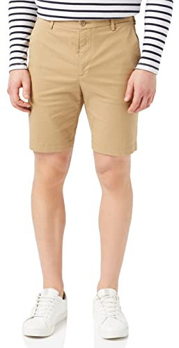 Dockers Smart Supreme Flex Modern Chino Short Pantalons Homme, HARVEST GOLD, 28