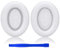 Ruikdly Cuscinetti Auricolari di Ricambio per Bose QuietComfort 35 II QC35 QC25 QC15, AE2 AE2i AE2w SoundTrure SoundLink - Imbottiture per Cuffie (Bianco)