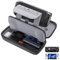 JSAUX Custodia Compatibile con Steam Deck & ROG Ally, Custodia Protettiva a Guscio Rigido con Caricatore Incorporato e Docking Station, Custodia Viaggio Portatile per Steam Deck e Accessori - BG0106A