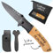 KDO MAGIC - Personalisiertes Klappmesser - Gravieren Sie Ihren Vornamen - Personalisierte Sicherheitsklinge - Gravierte Holzgriffe - Geschenk, Vatertag, Geburtstag oder Weihnachten (Motiv: Name)