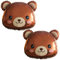 Bear Balloons Teddy Bear Foil Balloons Kids Birthday Party Baby Shower Decorations 2pcs
