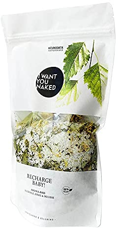 I WANT YOU NAKED Aroma-Bad, Recharge Baby! Birke & Melisse Refill, 620g (1er Pack)