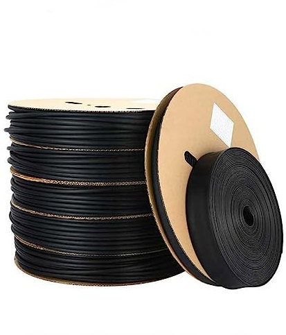 1/5/10/50/100/200M 2:1 Tubo termorretráctil Manguito de Cable Diámetro de Tubo Manguito Forrado con Adhesivo Envoltura de Conector de Cable Protector-50mm,5m