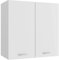 Toshilian Meuble Haut de Cuisine, Armoire de Cuisine Murale élément Haut Armoire Suspendue Blanc 60x31x60 cm Aggloméré