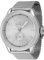 Invicta Vintage 47133 Herren Uhr - Wasserdicht - Analog - Quarzuhrwerk - Edelstahl mit silbernen zifferblat - 44mm