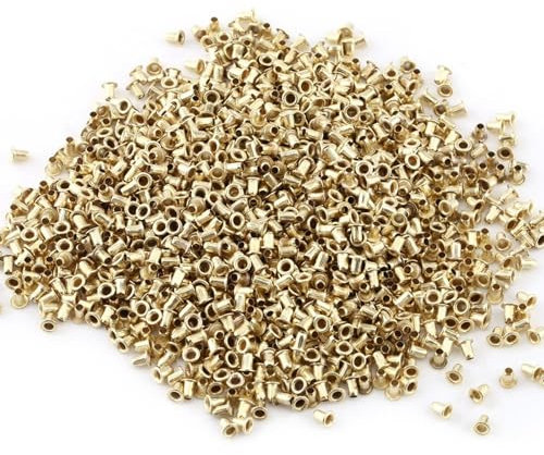 ZAWELIYO 700 Stück Ösen, Bienenstock-Nistkasten, Rahmenende, Gewindeloch für Querverkabelung, Imkerei-Werkzeug, Querverkabelung, Eingefügte Vorgebohrte Löcher