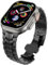 Cinturino in titanio compatibile con Apple Watch Ultra/Ultra 2, Ricambio per iWatch 10 9 8 7 6 5 4 3 2 1 Serie SE Cinturini regolabile per Apple Watch Band 49mm 46mm 45mm 44mm 42mm uomini, nero